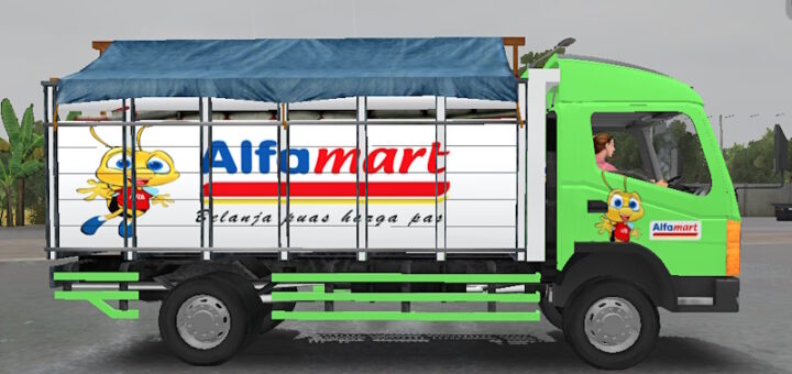 Livery tampomas Truck simulator indonesia.