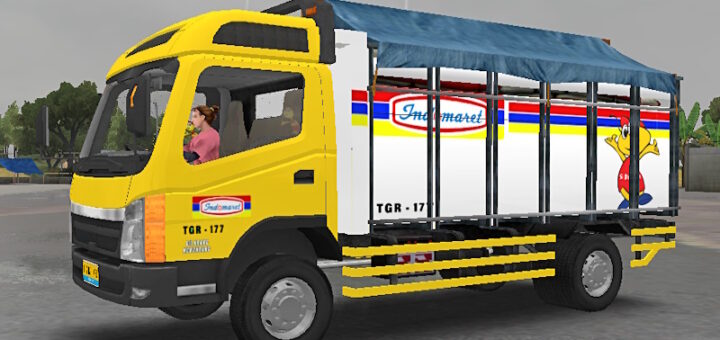 Livery Truck simulator id Tampomas INDOMARET