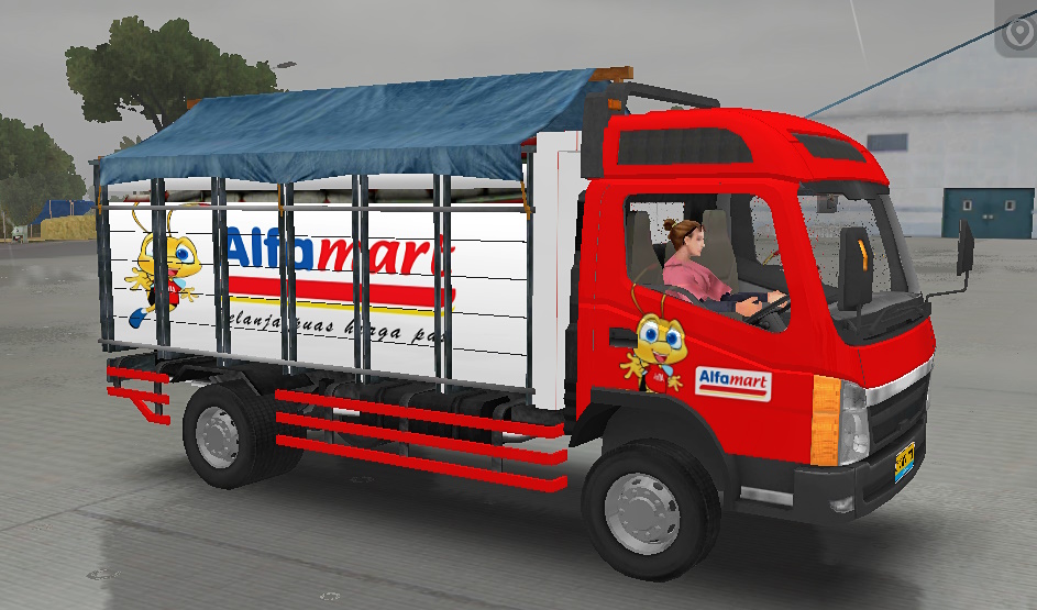 Livery tampomas Truck simulator indonesia.