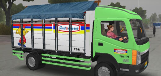 Livery tampomas Truck simulator indonesia.