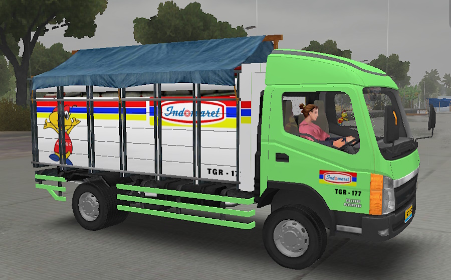 Livery tampomas Truck simulator indonesia.