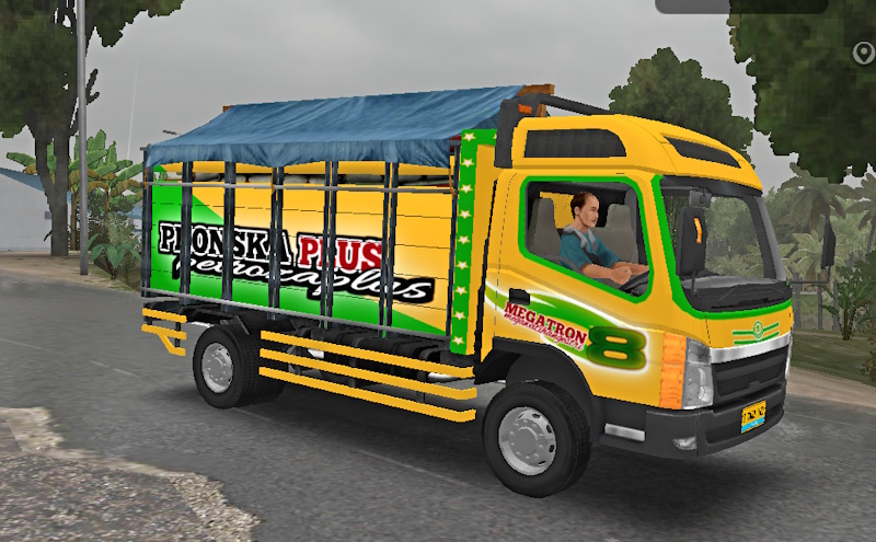 Livery Truck simulator id Tampomas Phonska Plus