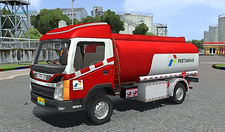 Livery Truck simulator id Tampomas