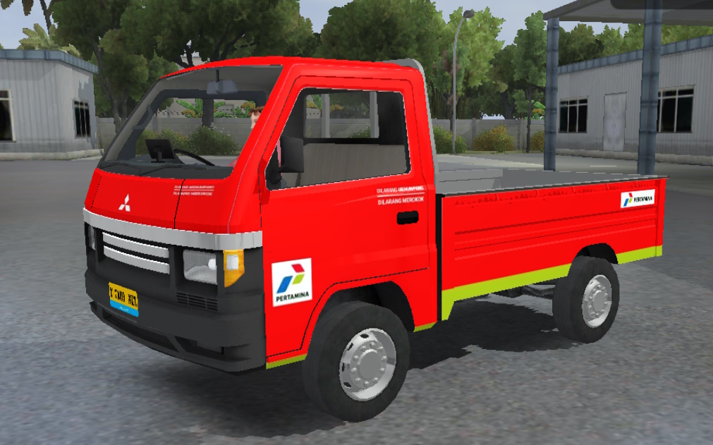Trucksid Argapura Livery Pertamina