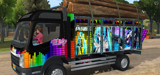 Livery tampomas Truck simulator indonesia.