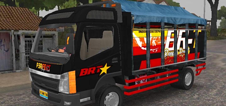 Livery tampomas Truck simulator indonesia.