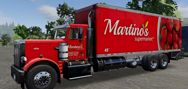🚛Truck Simulator Big Rigs Skin Peterbilt.