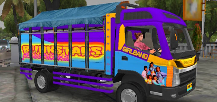 Livery tampomas Truck simulator indonesia.