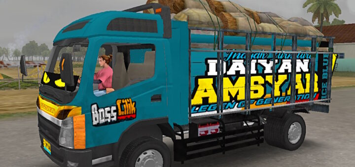 Livery tampomas Truck simulator indonesia.