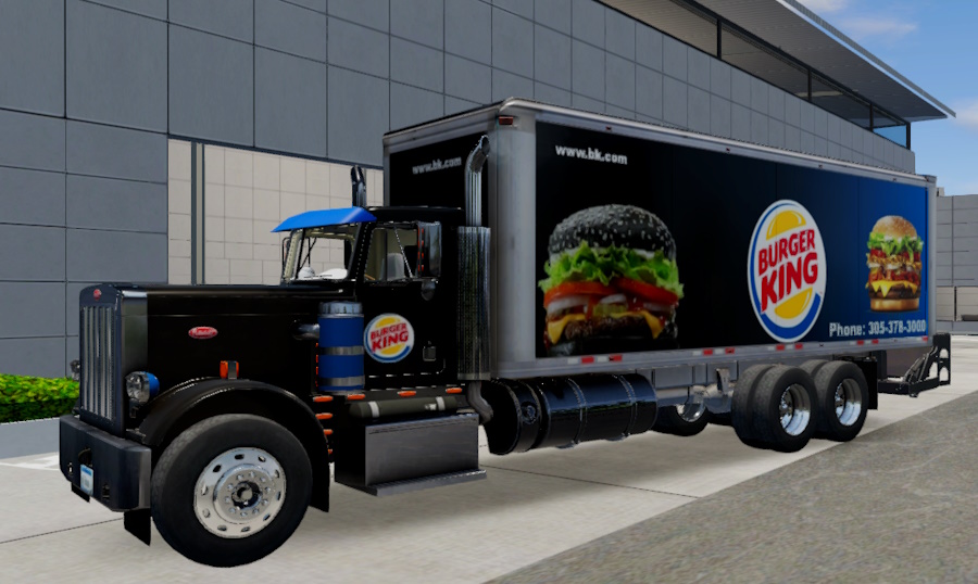 Livery Truck Simulator Big Rigs Peterbilt.
