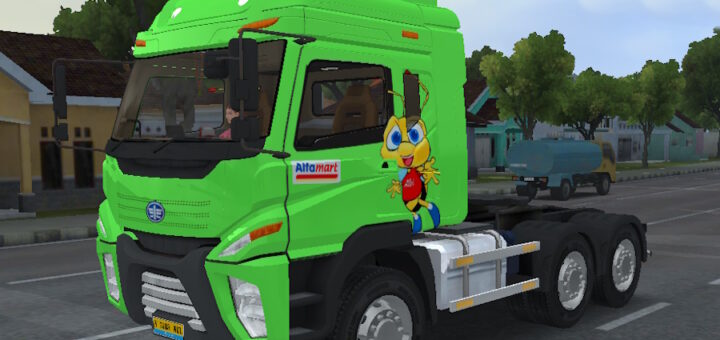 Livery Mandalagiri Truck simulator indonesia.