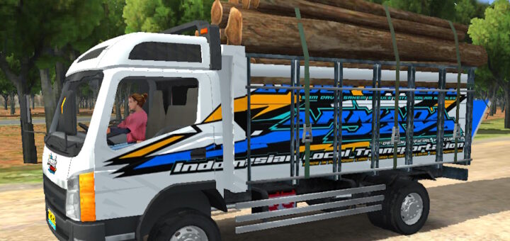 Livery tampomas Truck simulator indonesia.