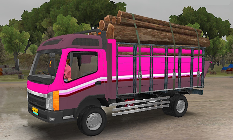 Livery tampomas Truck simulator indonesia.