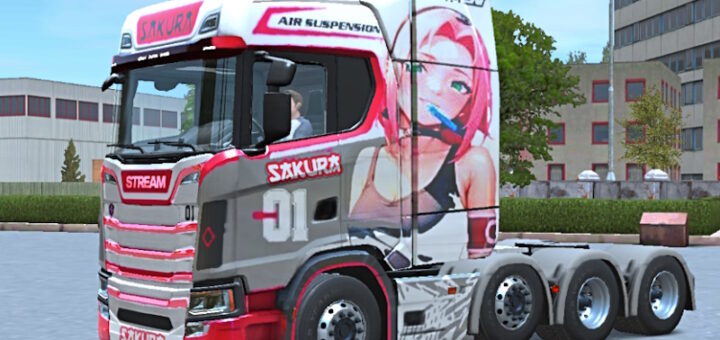 Anime skin Trucker of Europe 3, Livery Truckers of Europe 3