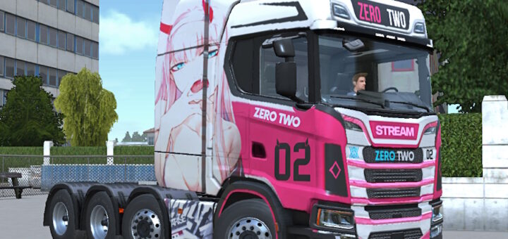 Anime skin Trucker of Europe 3, Livery Truckers of Europe 3