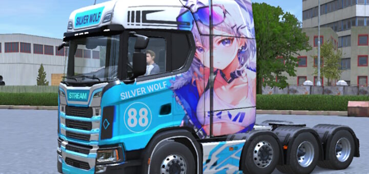 🚛Anime skin Trucker of Europe 3,