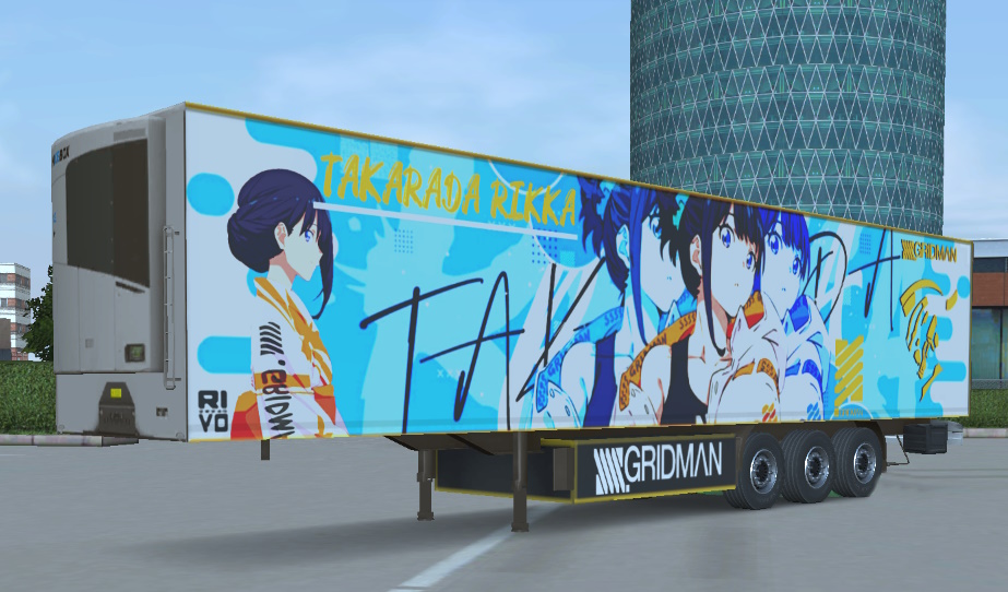 Anime skin Trucker of Europe 3, Livery Truckers of Europe 3