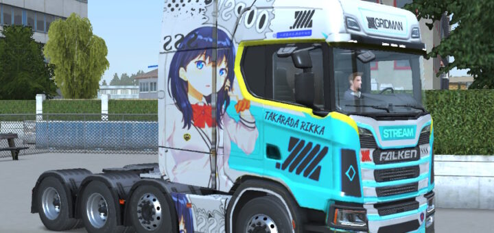 Anime skin Trucker of Europe 3, Livery Truckers of Europe 3