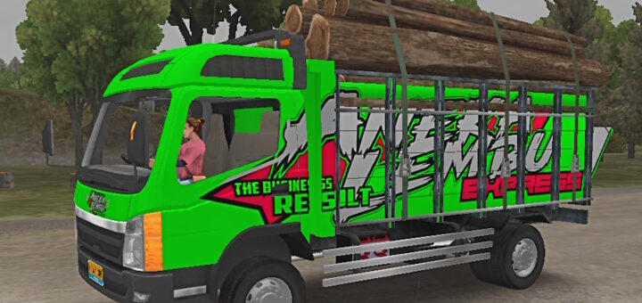 Livery tampomas Truck simulator indonesia.