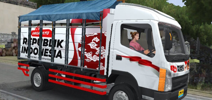 Livery tampomas Truck simulator indonesia.