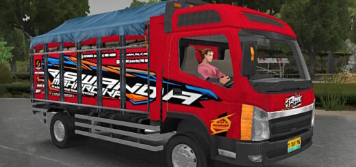 Livery tampomas Truck simulator indonesia.