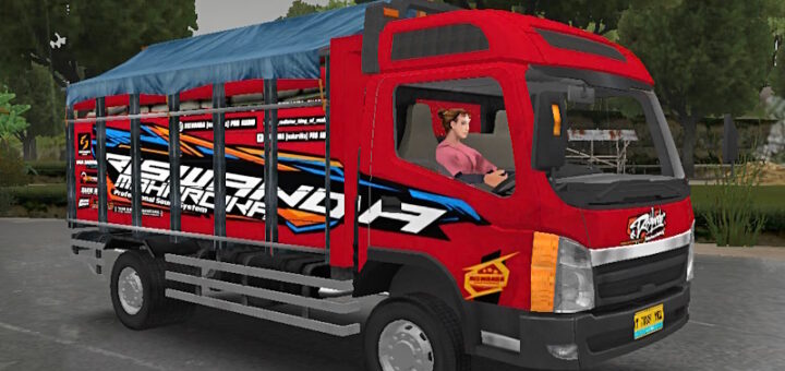 Livery tampomas Truck simulator indonesia.
