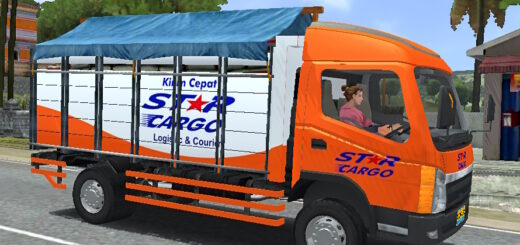Livery tampomas Truck simulator indonesia.
