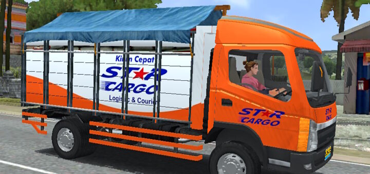 Livery tampomas Truck simulator indonesia.