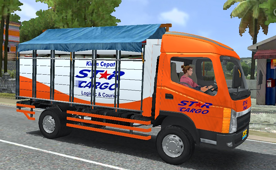 Livery tampomas Truck simulator indonesia.