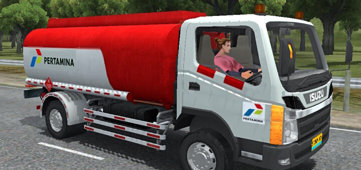 Livery tampomas Truck simulator indonesia.