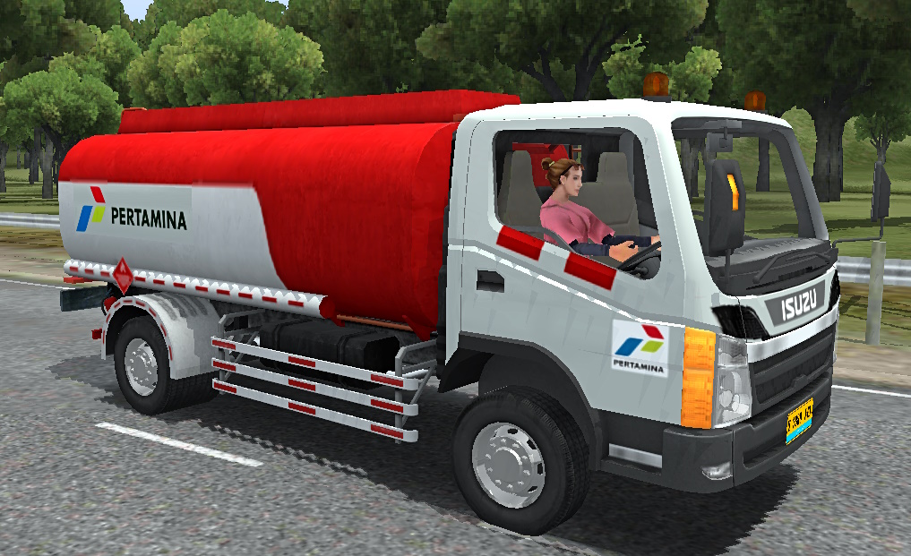 Livery tampomas Truck simulator indonesia.