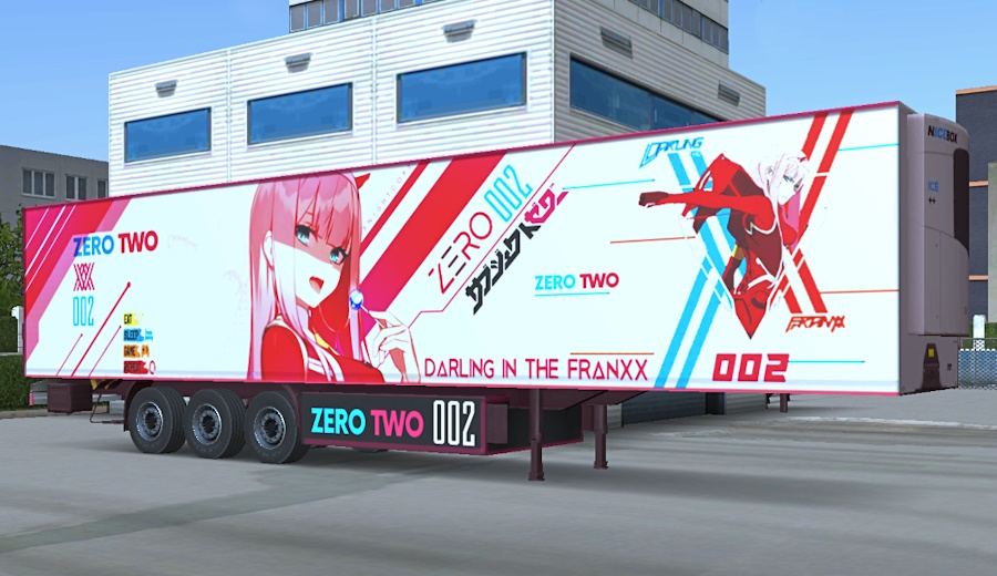 Anime skin Trucker of Europe 3, Livery Truckers of Europe 3