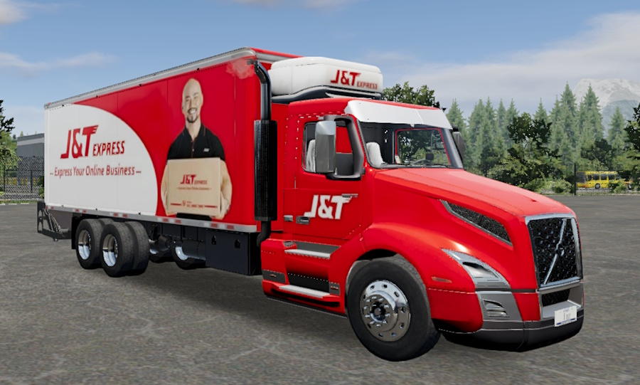 🚛Truck Simulator Big Rigs Skin Volvo.