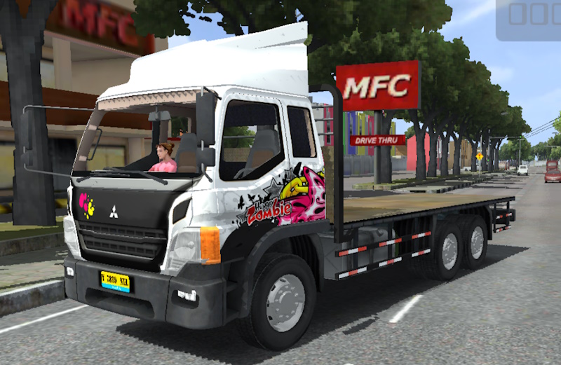 Livery truck simulator id Muria / livery muria class c