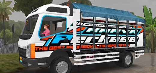 Livery tampomas Truck simulator indonesia.