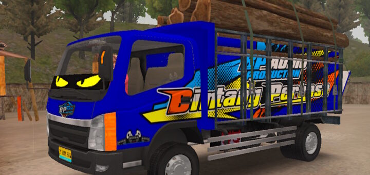 Livery tampomas Truck simulator indonesia.