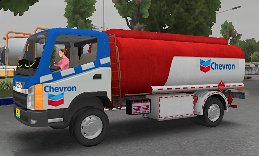 Livery tampomas Truck simulator indonesia.