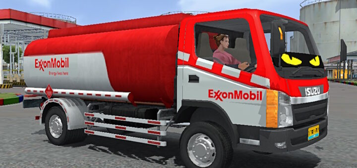 Livery tampomas Truck simulator indonesia.